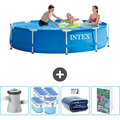 Frame Pool Rund - 305x76 cm - 5-teilig SCB118 (1/5)