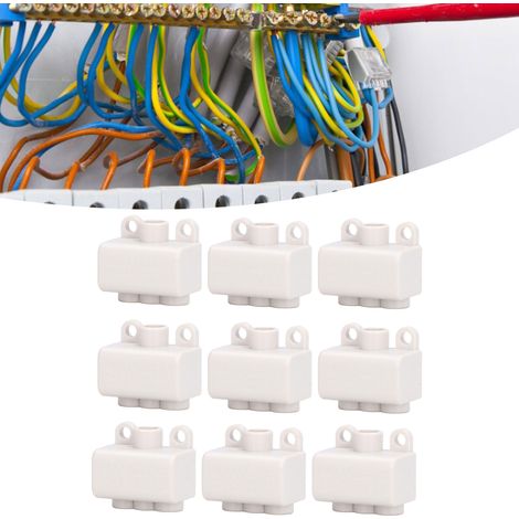 Hochleistungs- und Hochstrom-T-Verteiler ZK-306 400V/60A (9 Stück pro Set) (1/5)