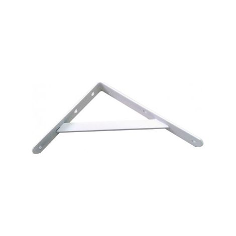 FPLUS escuadra fortex 200x250 blanca , ESCUADRA EXTRA FUERTE CON NERVIO PINTADA EN BLANCA