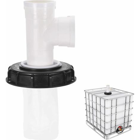 F-Forme Couvercle de Réservoir IBC avec Filtre en Nylon Lavable pour Réservoir d'eau de Pluie IBC 1000 litres,Filtre À Couvercle IBC Accessoires de Réservoir IBC,Filtre à Eau de Pluie en Nylon 165 mm (1/5)