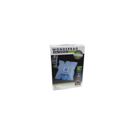 Lot de 5 sacs Wonderbag pour Aspirateur ROWENTA WB415120