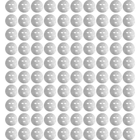 100 Einweg-Tücher für selbstgemachte Gesichtsmasken – Feuchtigkeitsspendende und pflegende Hautpflegefolie (1/5)
