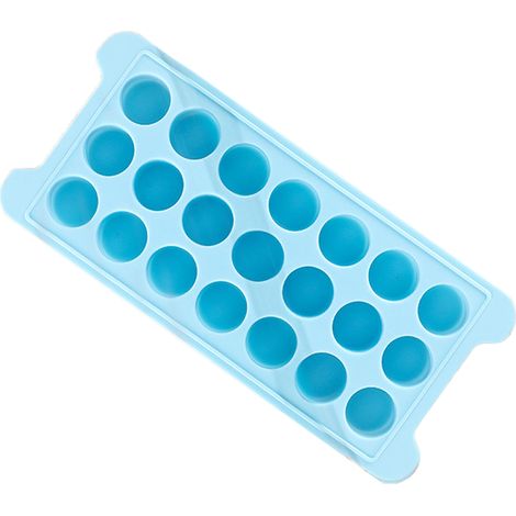 Molde Para Cubitos De Hielo - Silicona Alimentaria - Forma Corazón - 21 Unidades Por Molde (1/5)