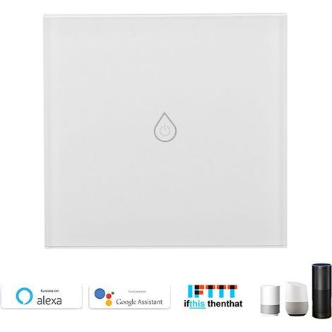 Interrupteur de chauffe-eau électrique WiFi haute puissance Smart Touch pour TUYA 16A 110-240V pour l'hôtellerie-- (1/5)