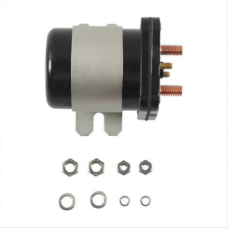 Contacteur 12V 500A pour relais de démarrage G19, interrupteur haute puissance, compatible moteurs électriques, bobine robuste. (1/5)