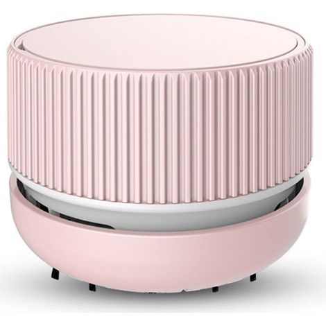 Tischstaubsauger, Mini-Tischstaubwischer, energiesparend, kabellos und um 360° drehbar, ideal für Tastaturen, Zuhause oder Büro, 82 x 58 mm (1/5)