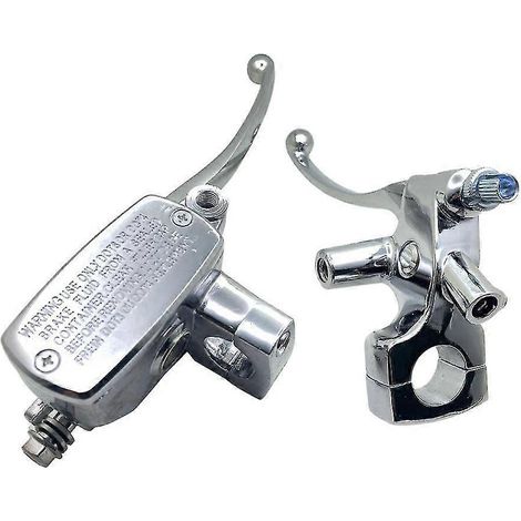 Levier de frein et d'embrayage universel 25 mm pour moto, maître-cylindre et réservoir, guidon pour NV600, VT600, Steed 400, 600, Shadow et VLX600.