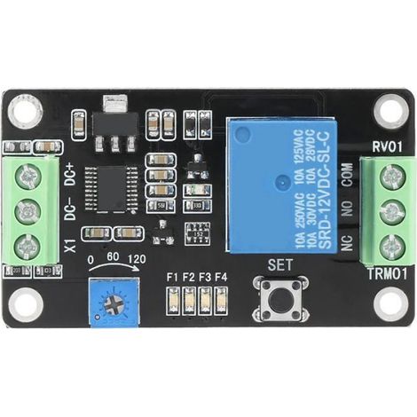 Relais Temporisé 12V DC Module Minuteur Retard Marche Arrêt Multifonction Mémoire Paramètres pour Contrôle A MANCHE PORTE-ELECTRODE (1/5)