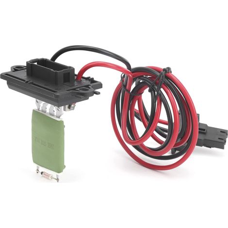 Résistance de Moteur de Ventilateur, Résistance de Ventilateur de Chauffage 7701207876 Remplacement de Moteur de ABS adapté pour Scenic MK II Grand Scenic (1/4)