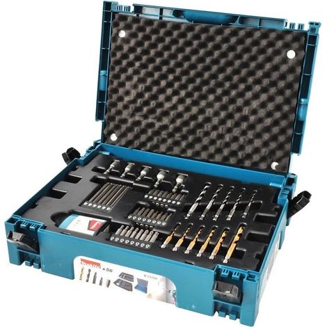 Juego de cinceles y brocas SDS-Max - 7 piezas - MAKITA - B-53768