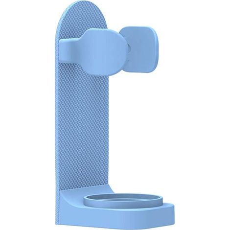 Boîte de rangement murale pour brosse à dents - Support pour brosse à dents - Support pour salle de bain - Bleu (1/5)