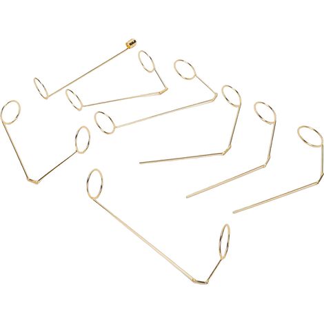 Obstständer aus Metall, schwebender Kreis, Obstregal, Kunstskulptur für Küchentischdekoration, Gold (1/5)