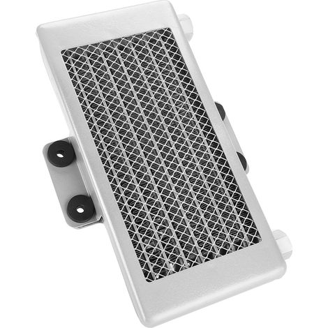 Refroidisseur d'huile moteur 125ml pour moto 125CC-250CC, radiateur de refroidissement en aluminium argenté (1/5)