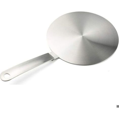 Adaptateur induction disque convertisseur 20 cm, plaque diffusion chaleur avec poignée séparable (1/4)