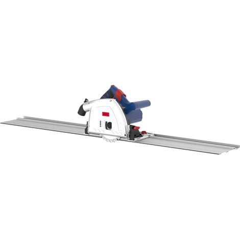 Güde 58232 TS 57-1400 KE - Sega circolare 1400 W, 230 V, colore: Blu/Rosso (1/5)