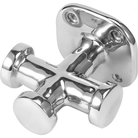 Taquet d'amarrage croisé marine en acier inoxydable 316, 62x63x83mm, équipement de pont pour bateau, bitt d'amarrage robuste. (1/5)