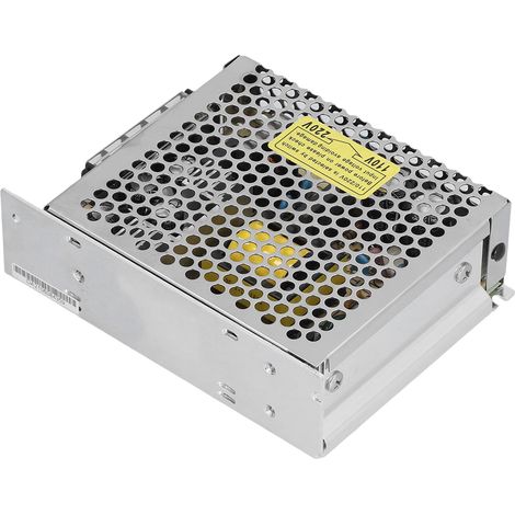 Alimentation secteur 24V pour caméras de sécurité, 100-240VAC, modèle S-35-24, fiable et durable. (1/5)