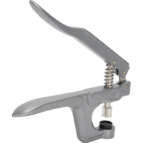 Outil de pose d'accessoires en cuir (aluminium, convient aux boutons-pression en plastique et en résine) (1/5)