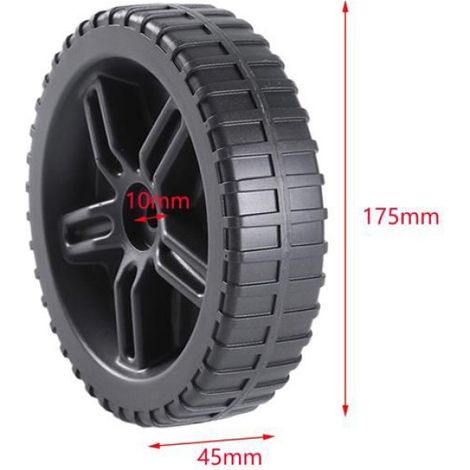 Accessoires de barbecue - Non spécifié - Roues pour barbecue - Durable - Facile à installer - 2 pièces (1/4)