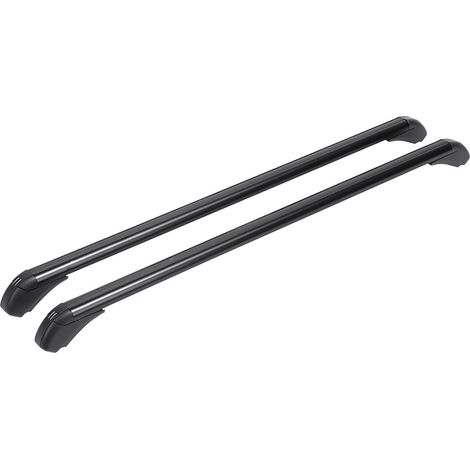 Barres de toit transversales, barres de chargement antirouille haute résistance pour voiture, largeur plate 110-115 cm (1/5)