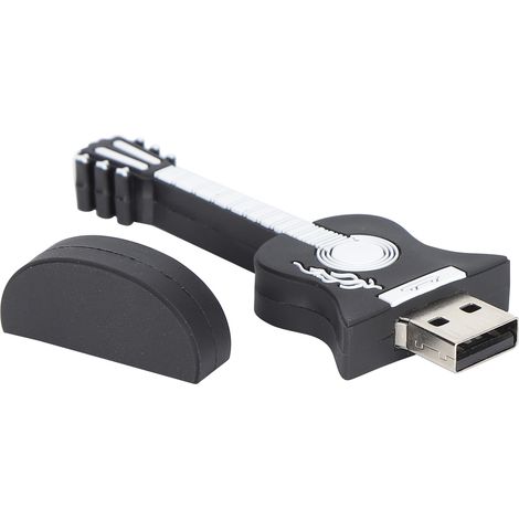 1 clé USB, forme de guitare, interface USB 2.0, compatible Windows/macOS/Linux, pour ordinateur et TV (1/5)