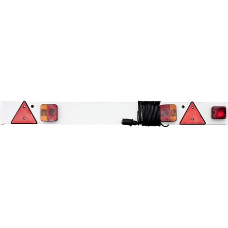 4 ft 6inches 1.37 m Trailer Lighting Board with Bulb Lamps, Reflectors, Fog Lamp and 6M Cable