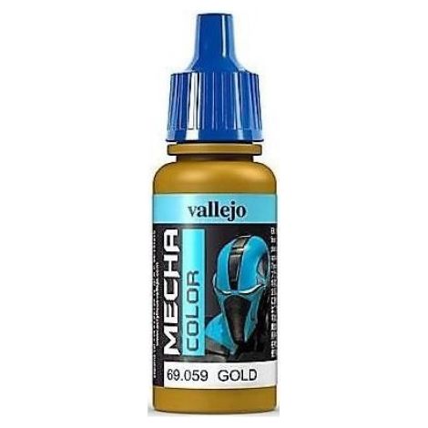 Peinture Acrylique - Or Métallique - Prête À L'Aérographe - Séchage En 24 H - 17 ml (1/2)