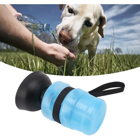 Kreative Geflügeltränke, tragbare Druckwasserflasche für Haustiere, ideal für Camping und Outdoor-Aktivitäten. (1/5)
