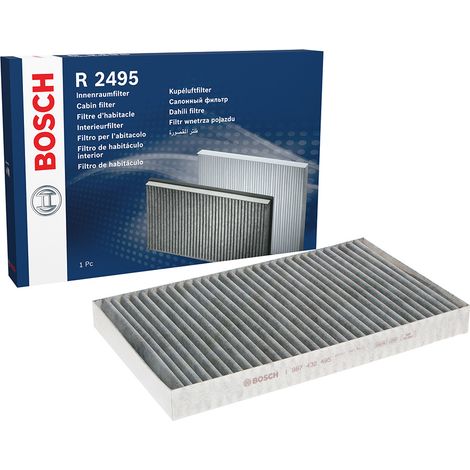 Bosch R2495 - Filtre d'habitacle anti-odeurs au charbon actif (1/5)