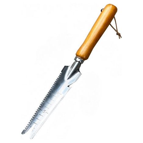 Outils de désherbage manuel - pour désherber, cultiver, repiquer, creuser - arrache-mauvaises herbes, arrache-mauvaises herbes - grattoir à joints - désherbant - truelle de jardin - acier inoxydable - (1/3)
