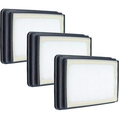 vhbw 3x Lamellenfilter kompatibel mit Bosch EasyVac 3 Handstaubsauger (1/5)