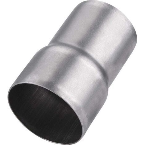 Adattatore per silenziatore di scarico per moto da 51 mm a 60 mm, connettore riduttore per tubo di scarico in acciaio inossidabile (1/4)