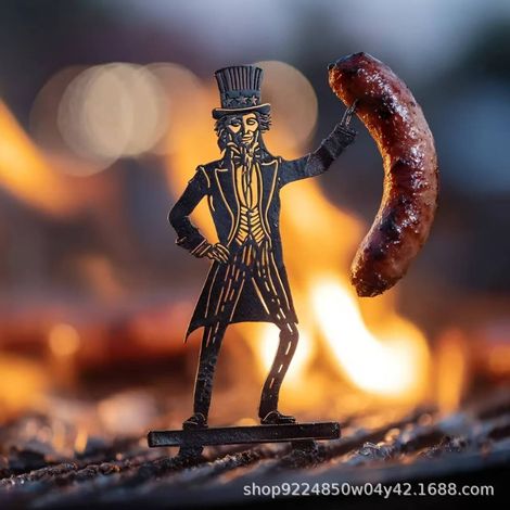 Nouveau produit : Barbecue Monstre Amusant - Barbecue d'extérieur créatif - Bâtonnet de barbecue monstre amusant - Oncle -