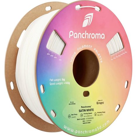 Filamento per stampa 3D Polymaker panchroma satin PLA 1.75 mm 1 kg (1/2)