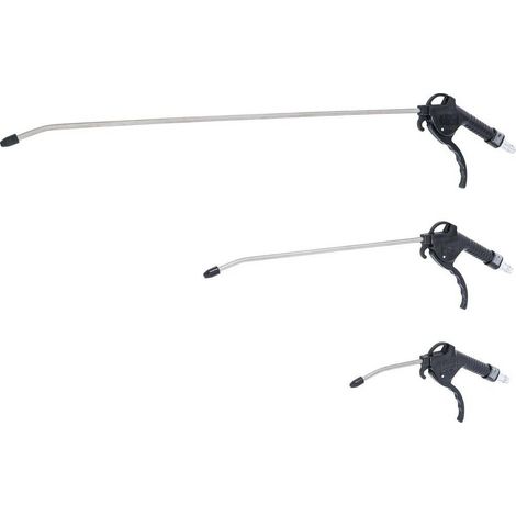 Jeu de Soufflettes 3 pcs - 110, 300, 500 mm - Polypropylène Résistant - Nettoyage Précis et Efficace - D-Work (1/5)