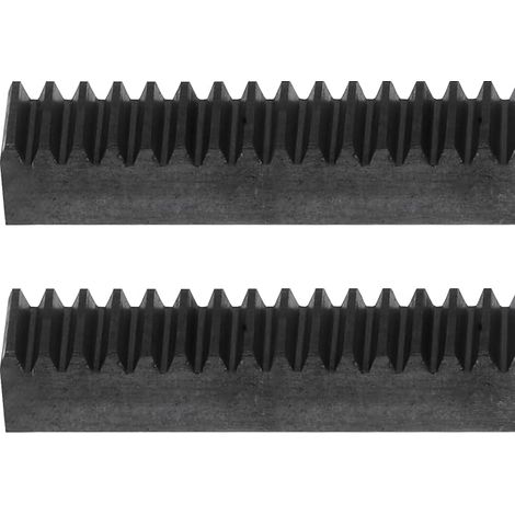 2 Pcs Crémaillère En Acier Crémaillère Linéaire Droite Lourde (1/5)