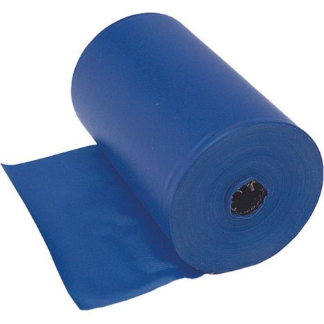 Bande de recouvrement de tuyau de 25m - couleur bleue  rouleau de PVC élastique non adhésif - Idrhaus