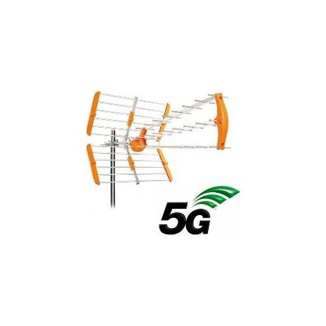FPLUS antena triplex digital full hd 5g , Antena de alta ganancia (15dBi) de 35 elementos, especialmente diseñada para la recepción de señales de TDT en Alta Definición (HD)
Fabric