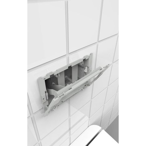 QeramiQ Push kit tablette toilette - conpatible avec Geberit UP320 (1/5)