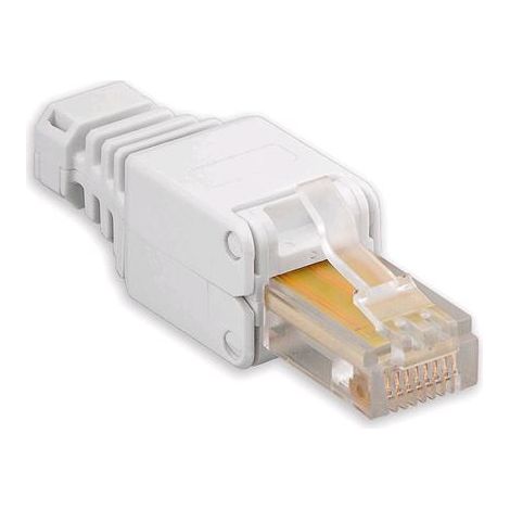 Intellinet Plug Cat. 5/6 RJ45 Tooless con Copriconnettore