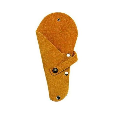 Funda de cuero tijera naranja de 80x190mm 275.1 hersol