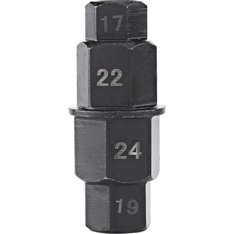 Outil De Retrait De Broche - 17 19 22 24 Mm - Pour Essieu De Moto - 1 Pièce (1/5)