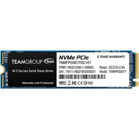 Team Group MP33 PRO 1TB Gen3 PCIe x4 NVMe