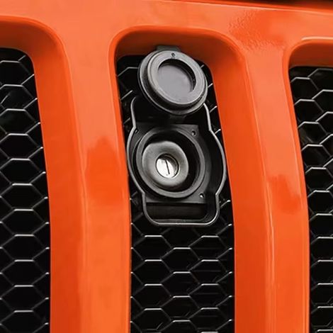 Suitable for Jeep Wrangler JL modification with key-operated concealed hood lock, engine hood lock, and anti-theft latch (1/4)