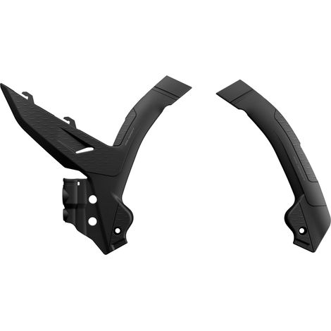 Set di protezioni telaio Polisport per KTM SX SXF XC EXC 23 24 nere e resistenti