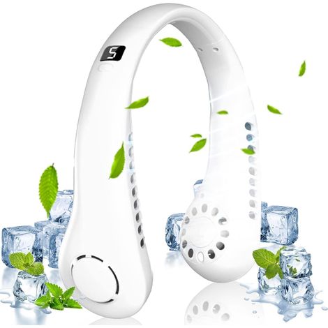 Filiyano-Ventilateur portable à main, mini ventilateur rechargeable [autonomie de 9 à 15 heures], petit ventilateur de poche USB portable, ventilateur (1/5)