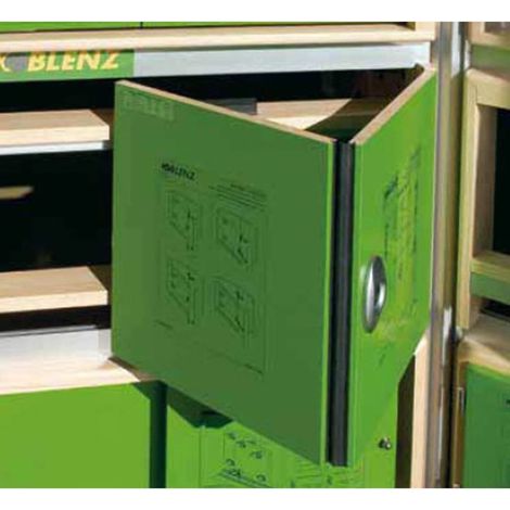 Bisara Central Regulable Koblenz S-2200 - Guías y herrajes puertas correderas plegable SERIE 2200 para 20 Kg por hoja (1/5)