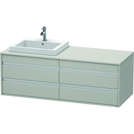 Duravit Ketho consola mueble bajo lavabo, suspendido,