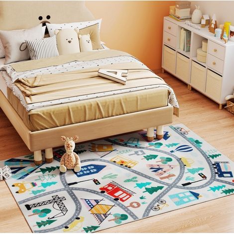 Tappeto moderno motivo autostrada 160x120 cm OKMYHOME (1/5)