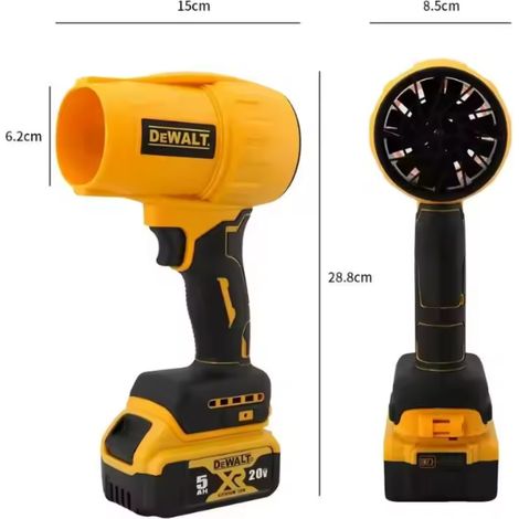 DeWALT Souffleur d'air sans balais 20V, 30000 tr/min, souffleur turbo portable puissant, séchoir, outil de nettoyage de la poussière (1/5)